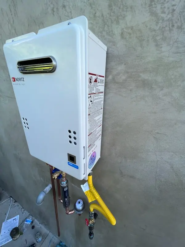 Tankless water heater installation for Mobile City homes