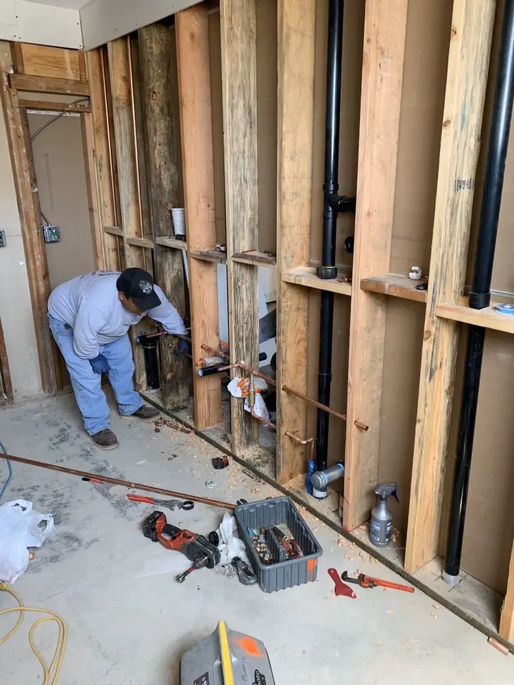 Commercial rough-in plumbing for Commercial Plumbing in Mobile City